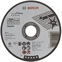 Bosch 2 608 603 492 - Disco de corte recto Best for Inox - Rapido - A 60 W INOX BF- 125 mm- 1-0 mm (pack de 1)